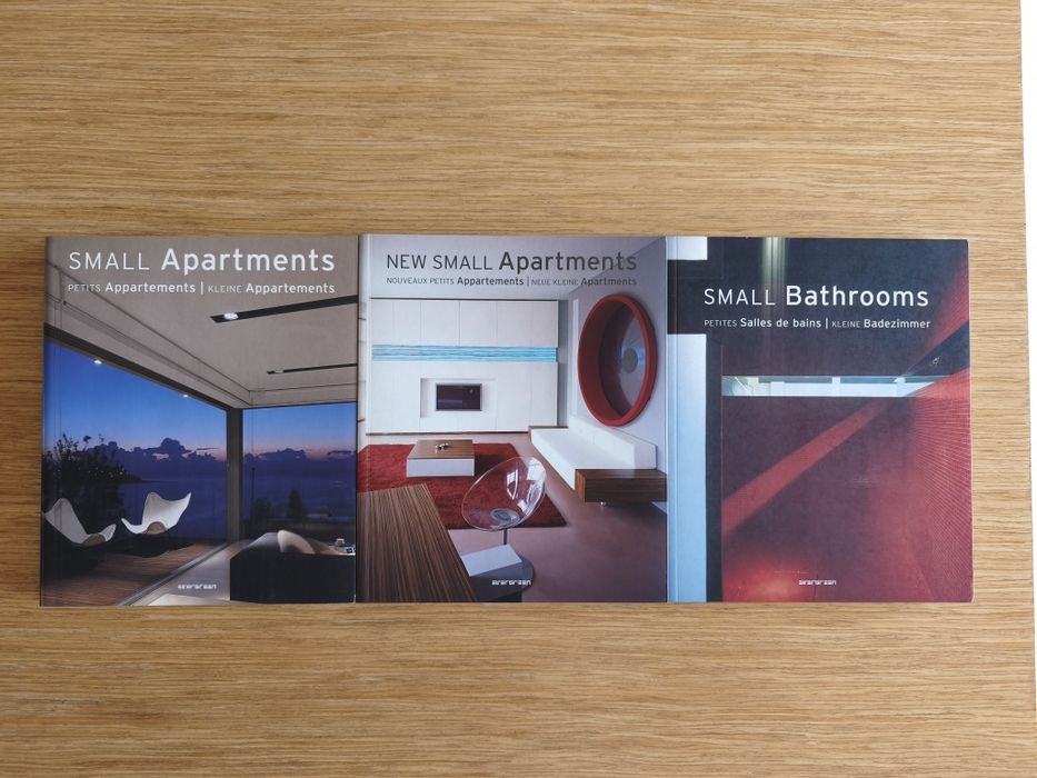 Интериорно / архитектурно издание Small Apartments  Small Bathrooms