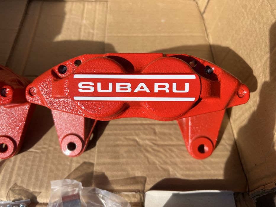 4 бутални спирачни апарати Субару Импреза Форестър WRX/STI Turbo
