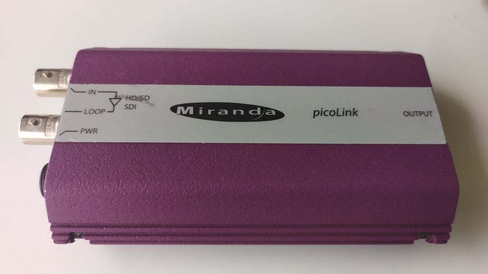 MIRANDA SDM-873P Picolink SD/HD Serial Digital Video to CAV Converter