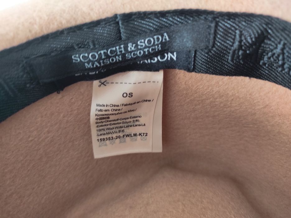 Palarie fetru Scotch&Soda 37*34 cm