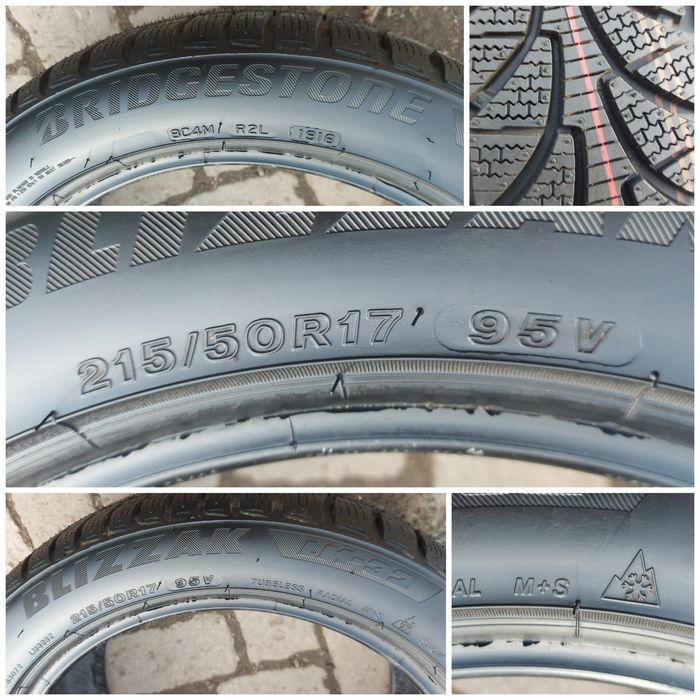 O bucată 215 45/50 R17 M+S iarnă - una Bridgestone Lassa