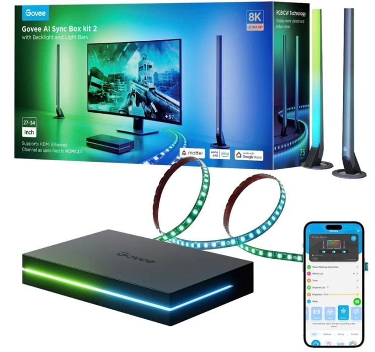 Govee AI Sync Box Kit 2 H6603 Sigilat