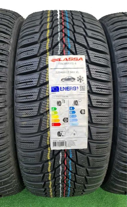 Нови 225/45/17 LASSA Snoways 4 - зимни гуми