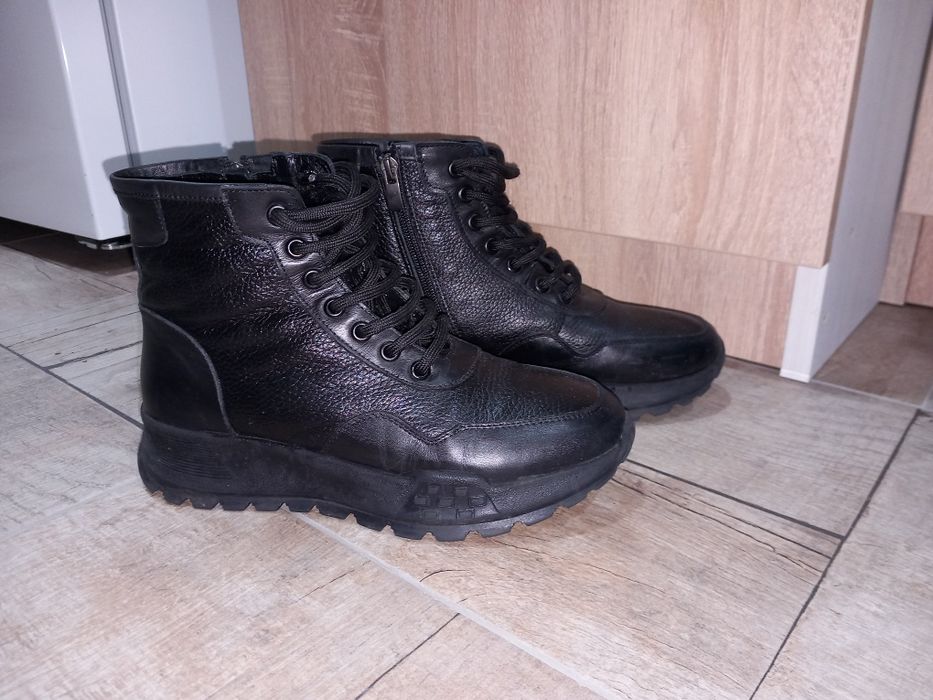 Дамски боти - естествена кожа