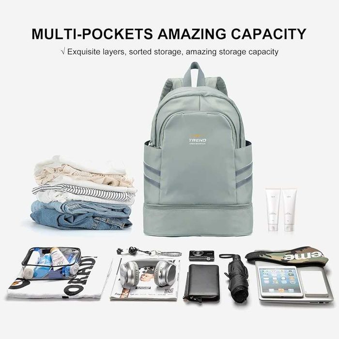 Rucsac pt sala de gimnastica femei TREND URBAN,nou,cu eticheta