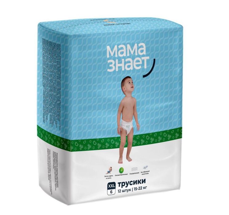 подгузники трусики «Мама знает»