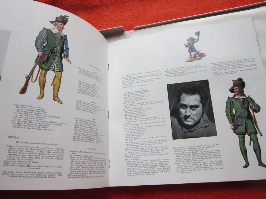 rar vinil Carl Maria von Weber Der Freischutz 3LP Germania 1959