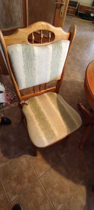 masa extensibila bucatarie cu 6 scaune