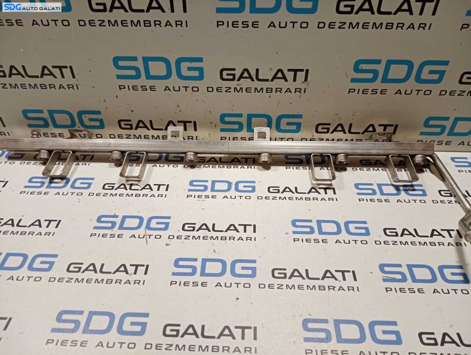 Rampa Presiune Injectoare cu Senzor Presiune Combustibil BMW Seria 5 E60 E61 520i 2003 - 2010 Cod 7541453 7541452 [M4964]