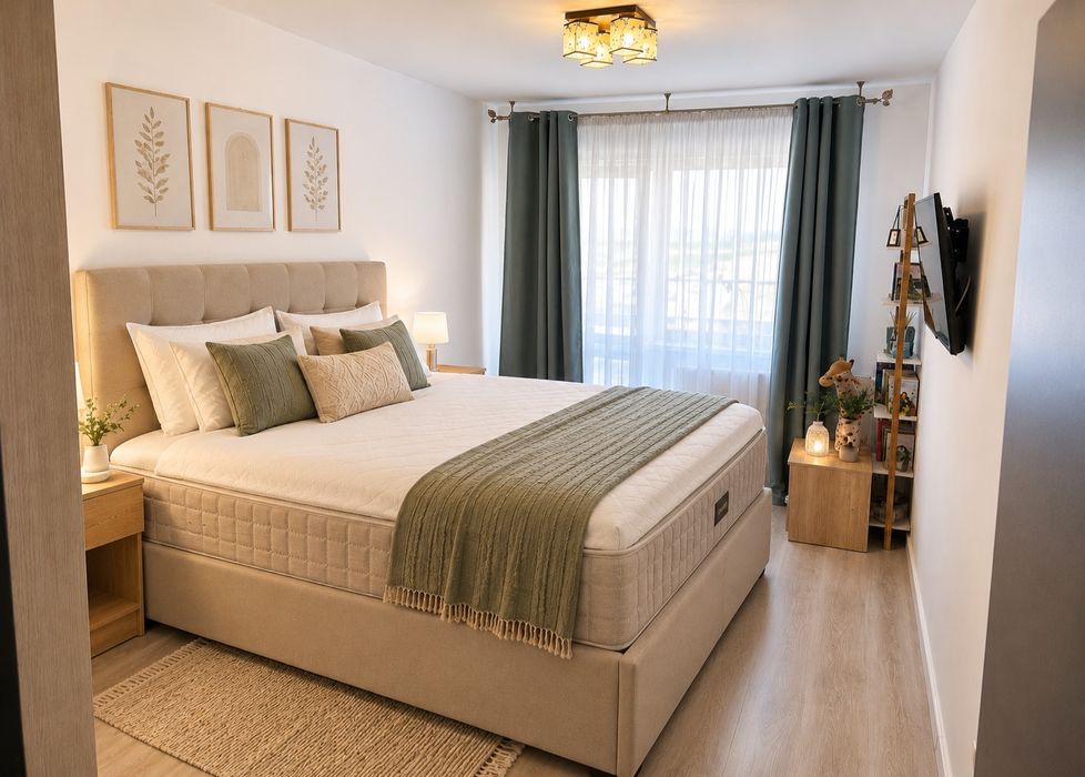 Proprietar Apartament 2 camere 55 mp 2 balcoane parcare inclusa  Sânpetru-Subcetate