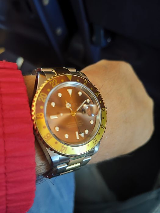 Rolex GMT Master II 16713T "Rootbeer" ss/18k