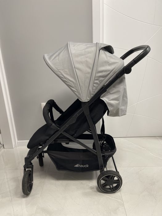 Hauck - Лятна бебешка количка до 25кг Rapid 4R Plus, сива + аксесоари