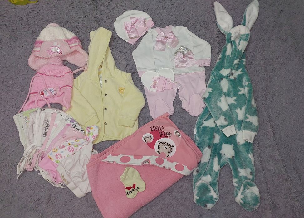 Детские вещи с 3 мес  до 1,5  лет