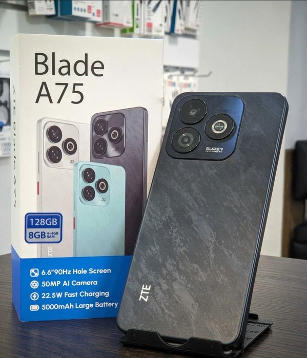 ZTE Blade A75  8/128gb в идеале с коробкой