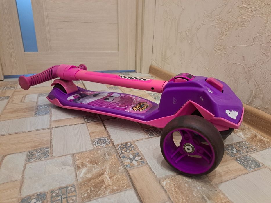 Самокат Super Wings от 3 до 7 лет супер прочный