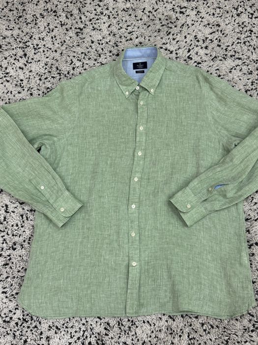 Мъжка ленена риза HACKETT LONDON . Размер XL