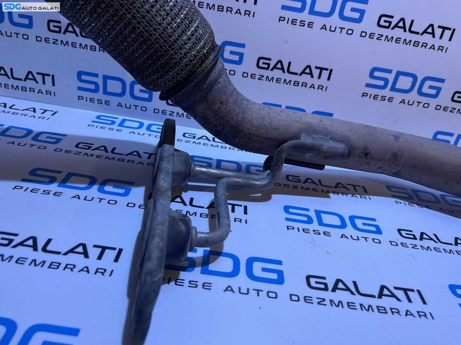 Teava Galerie Racord Flexibil Evacuare Skoda Octavia 3 1.6 TDI 2013 - 2017 Cod 5Q0253059FC