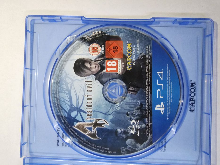 Resident Evil 4 Ps4 диск