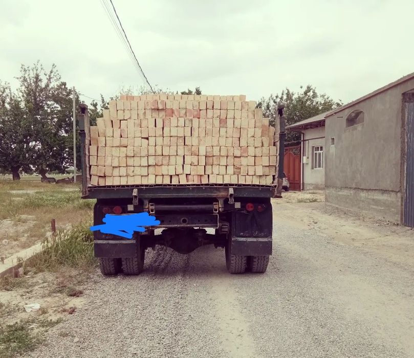 Пишган гишт ва хом гишт доставка бор.Кирпич жжение есть доставка