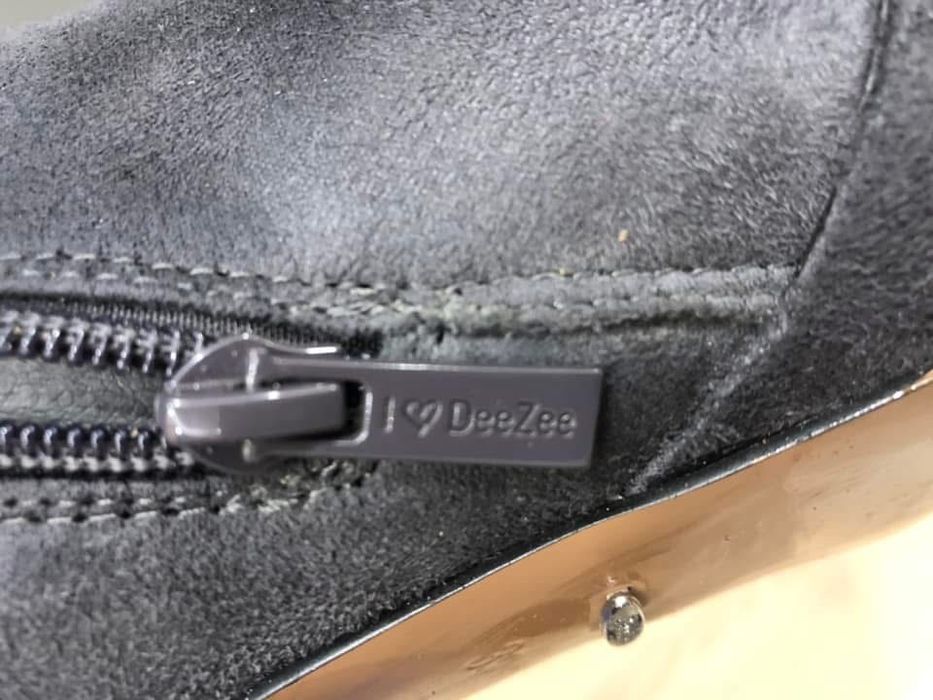 Сиви Боти на висок ток Deezee и обувки Gabina