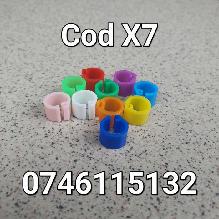 Pasari Domestice – Pasari Papagali Porumbei Gaini Fazani Prepelite Pui– Cleme de 6mm – X7