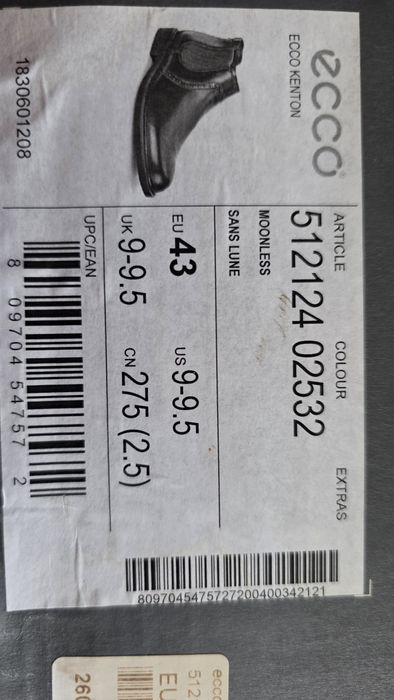 Боти ECCO Kenton 43 размер