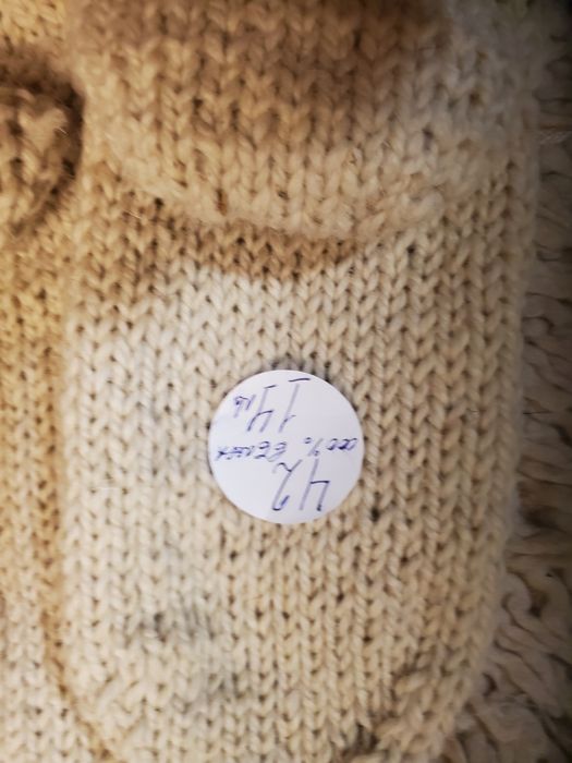 Ръчно  плетени  мъжки  чорапи  от вълна. Размер 42размер  43