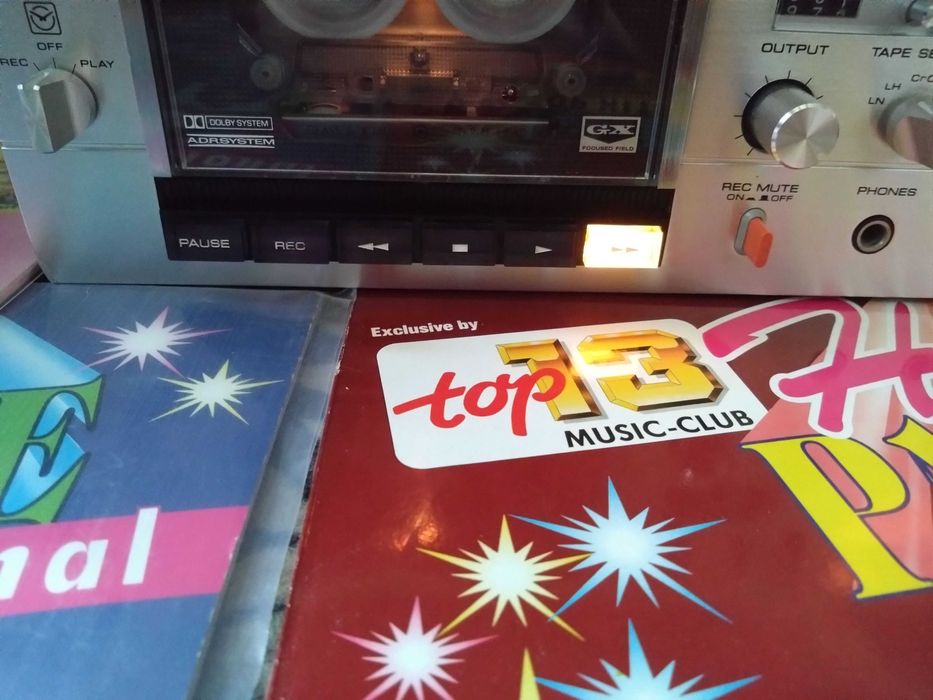 AKAI GXC-715D  2-head 2-motor Argintiu cassette deck