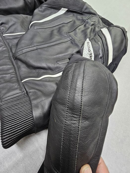 Geacă moto din piele FLM 56 XXL