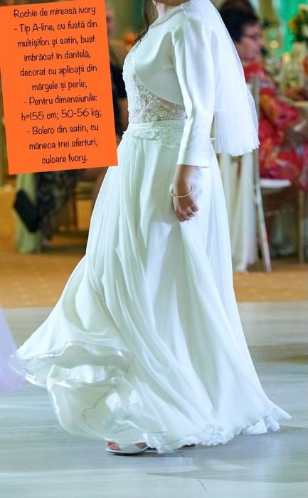 Rochie de mireasa și accesorii disponibile la cerere