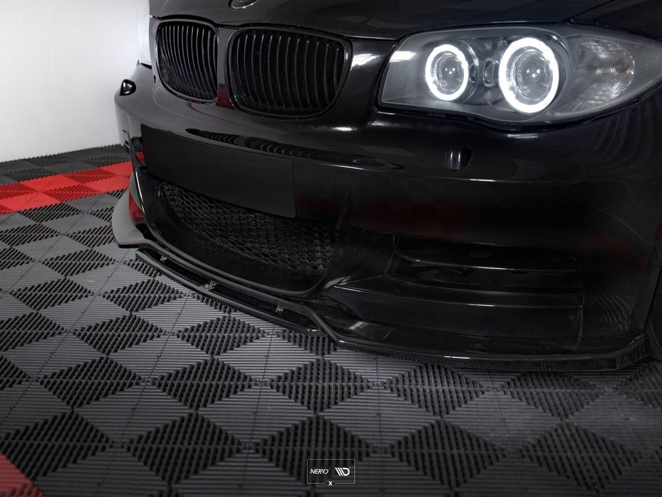 Lip BMW seria 1 E82 M Pack Maxton Design style, fibra de sticla