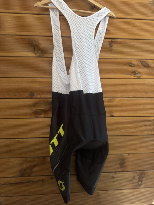 Оригинален мъжки колоездачен клин с презрамки SCOTT RC Bib Shorts, размер XXL