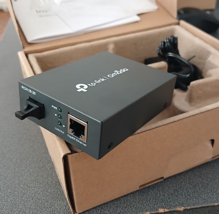 FC311B-20 Omada Gigabit WDM Media Converter