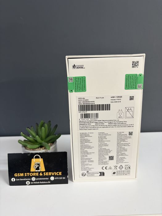 Oppo AX6 128Gb Black Nou Sigilat Garantie Gsm Store&Service