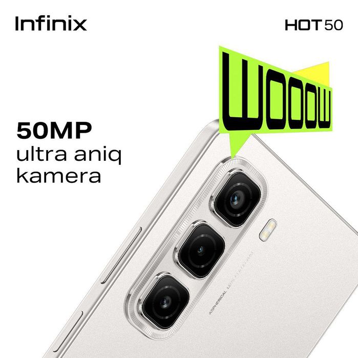Infinix HOT 50 6+6/256. Uzimei ro'yhatdan o'tgan.