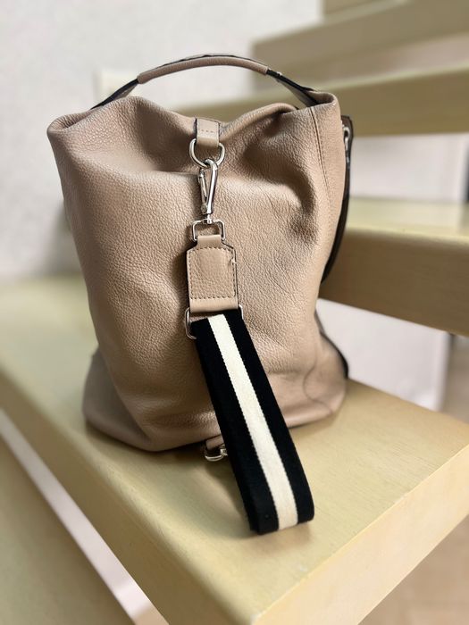 Geanta piele Musette