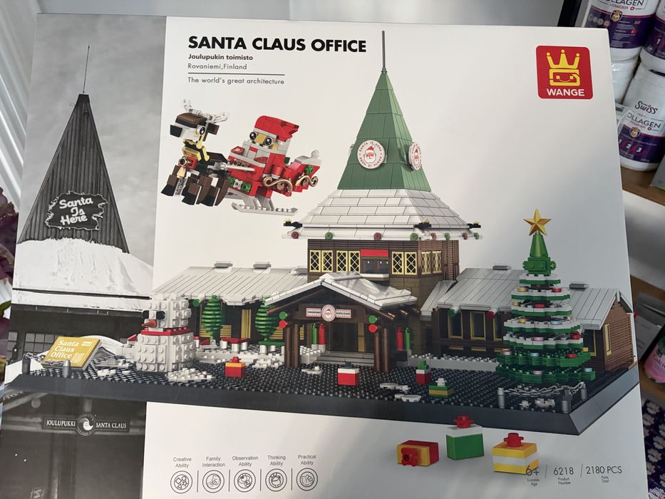 Дед мароз лего 6218 pieces