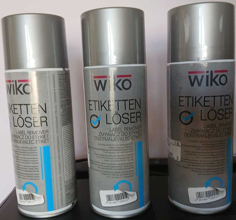 Spray dezlipit etichete