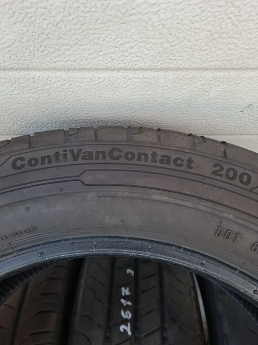 Летни гуми 4 броя CONTINENTAL ContiVanContact200 225 55 R17C дот 4519