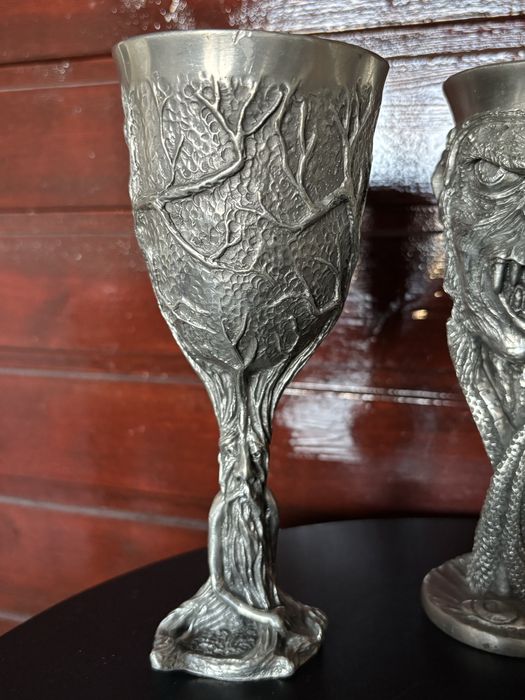 Lord of the rings Royal Selangore-три големи метални бокала,лимитирани