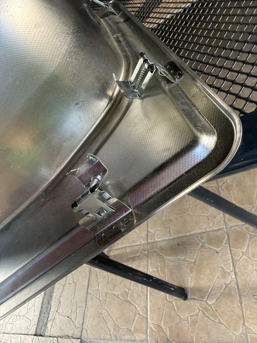 Chiuveta inox pentru blat, anticalcar cu preaplin 48x48 cm