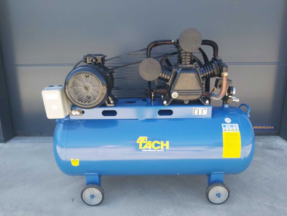 Компресор за въздух 200 литра трифазен, 12бара, 5.5KW, 7,5 hp