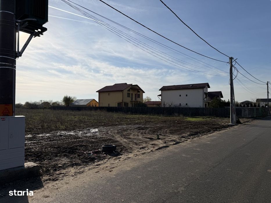 Teren de vânzare 10.000 mp – Ciorogârla, Strada Lacului – zonă premium
