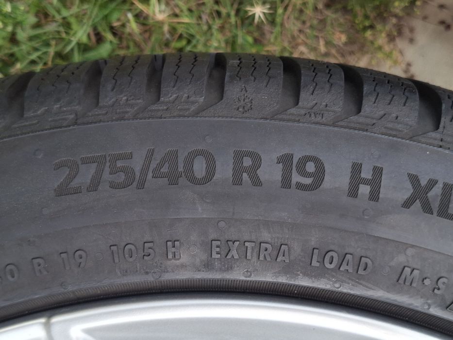 19"Чисто Нови джанти с чисто Нови Зимни гуми Continental  DOT 24 с хомологация BMW G60/61 style 933