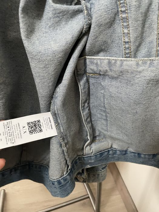 Vand jacheta din denim, Armani Exchange