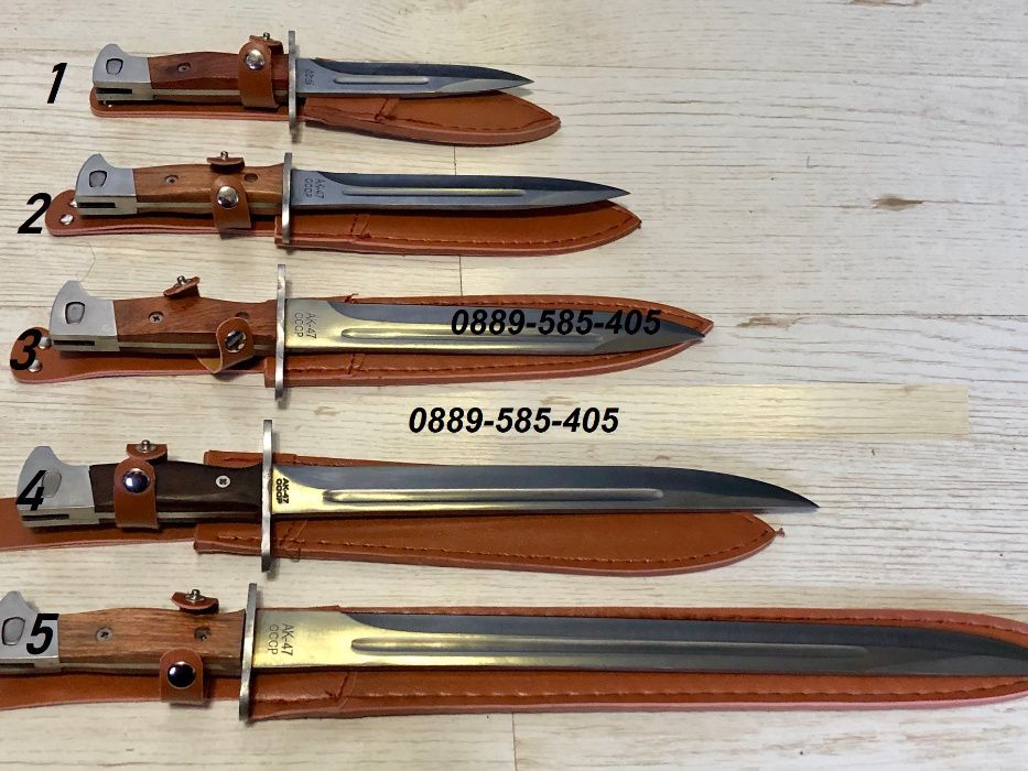 Руски Нож Калашников ножове сгъваем автоматични с калъф - лов риболов