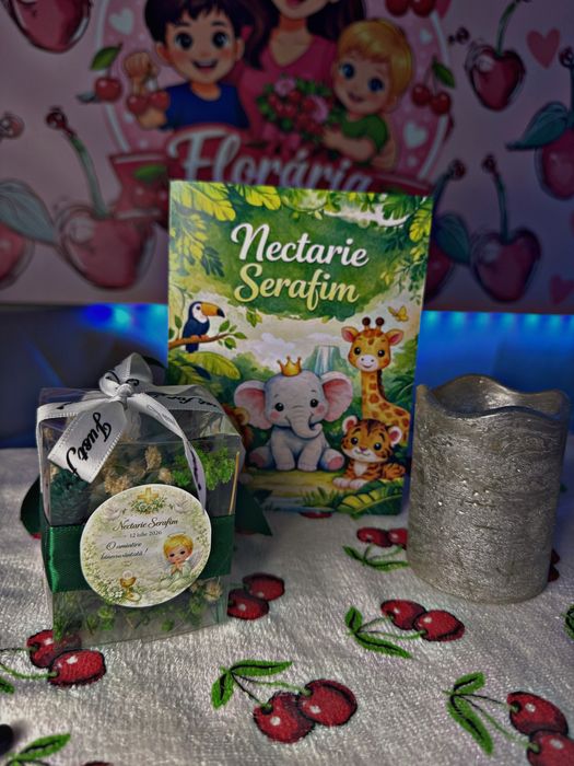 Lumanari marturii si invitatii botez