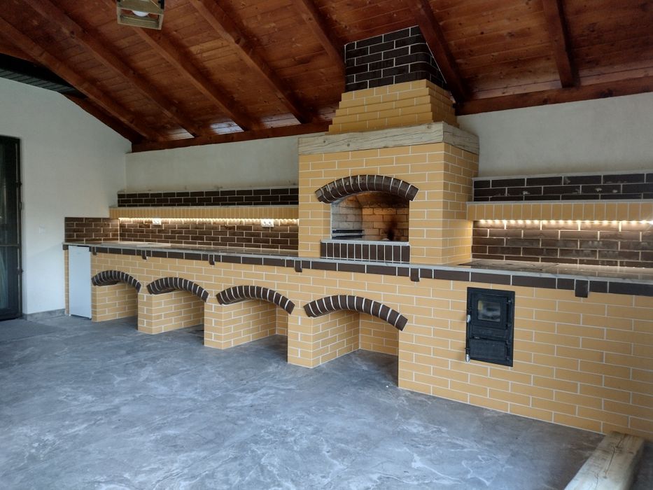 Execut grătare  gradina și sobe de teracotă/cărămidă