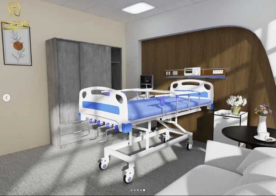 Медицинский Реанимационный кровать 5-ти функциональная