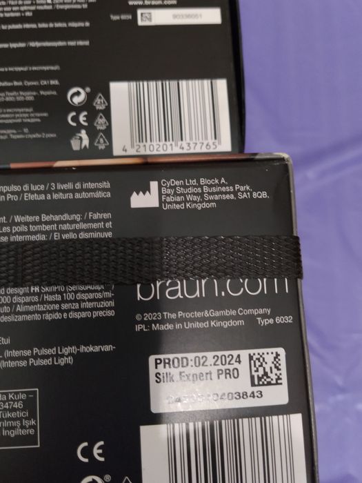 Epilator Ipl Silk-expert Braun Pro3 și Mini